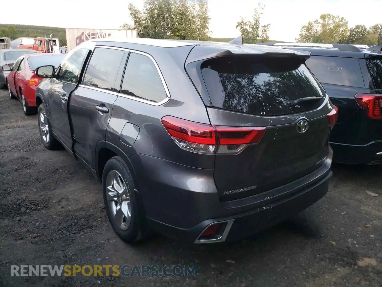 3 Фотография поврежденного автомобиля 5TDDZRFH2KS982008 TOYOTA HIGHLANDER 2019