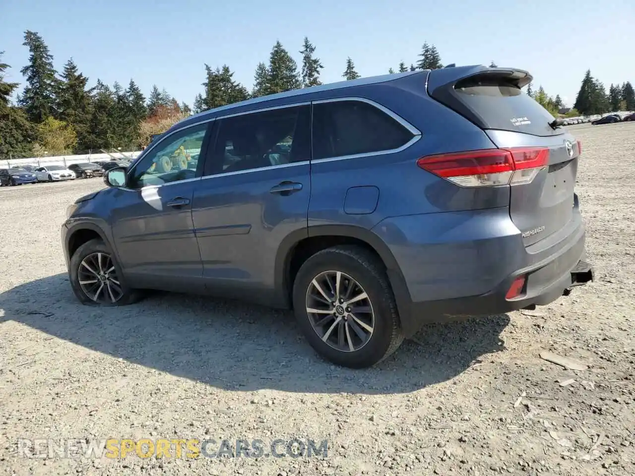 2 Фотография поврежденного автомобиля 5TDJZRFH1KS959998 TOYOTA HIGHLANDER 2019