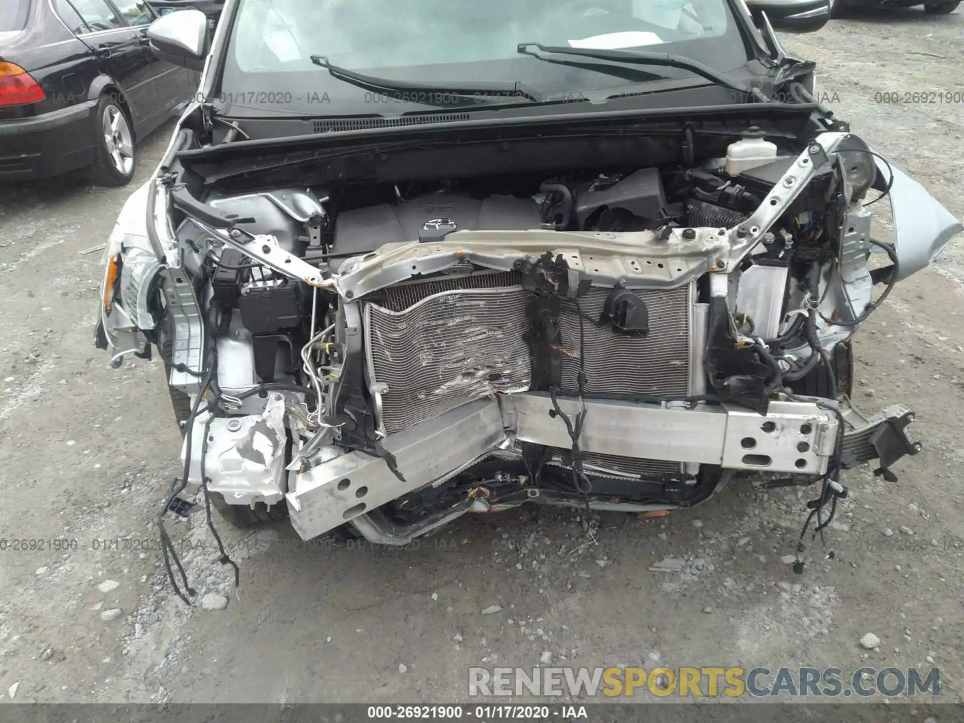6 Photograph of a damaged car 5TDKZRFH6KS560248 TOYOTA HIGHLANDER 2019