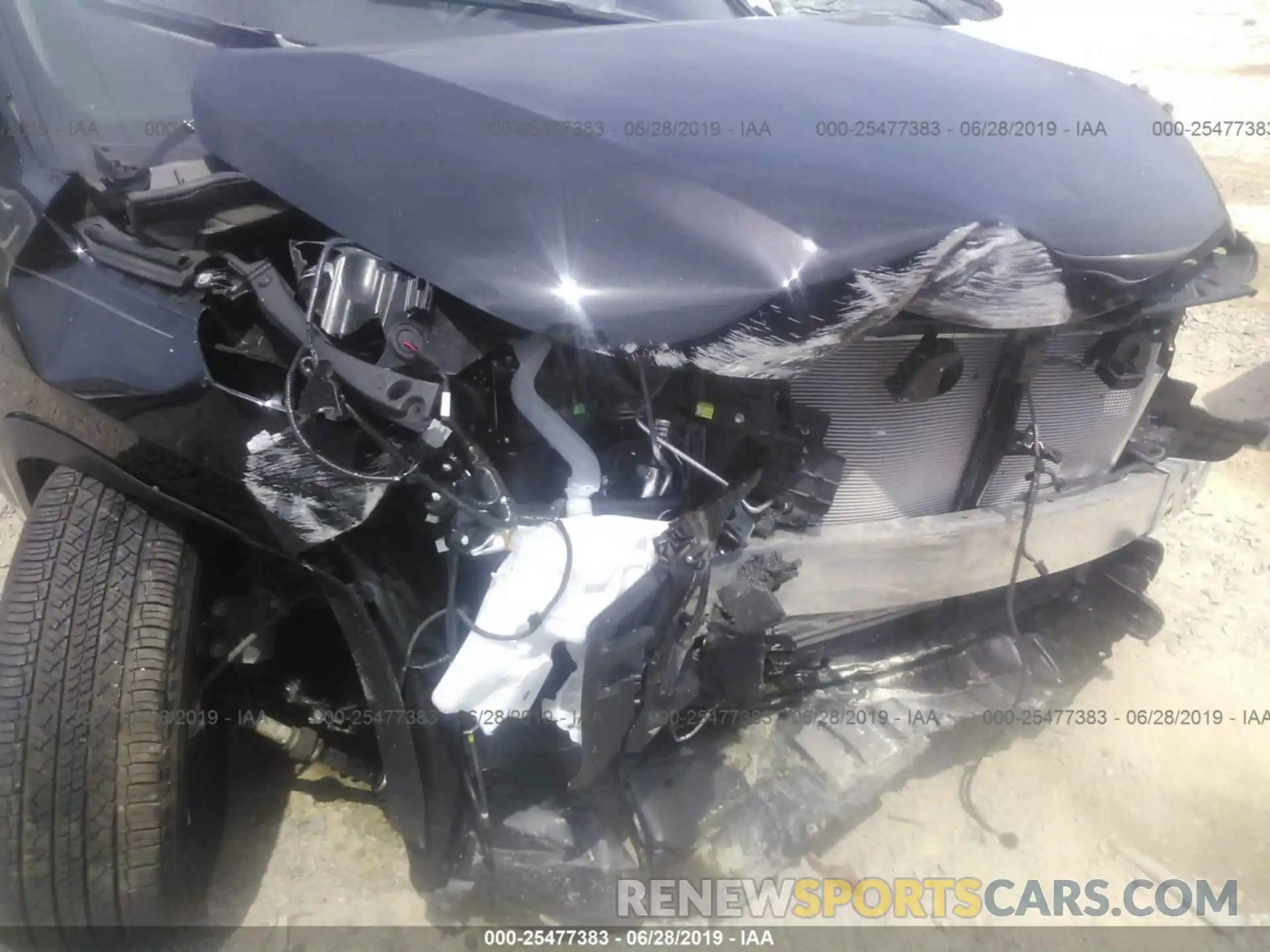 6 Photograph of a damaged car 5TDZARFHXKS047459 TOYOTA HIGHLANDER 2019