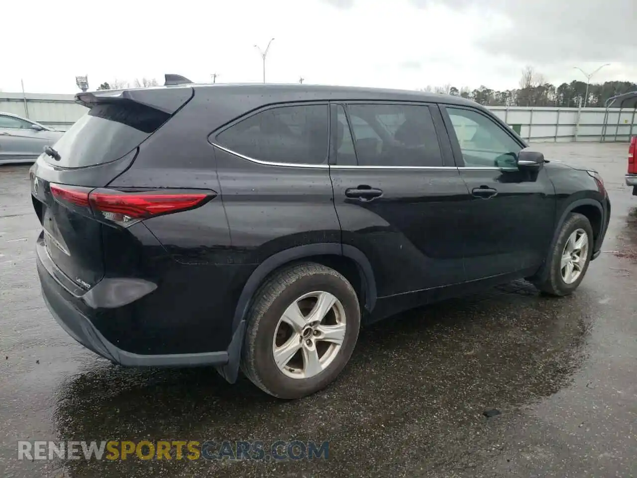 3 Photograph of a damaged car 5TDBZRBH1LS020524 TOYOTA HIGHLANDER 2020