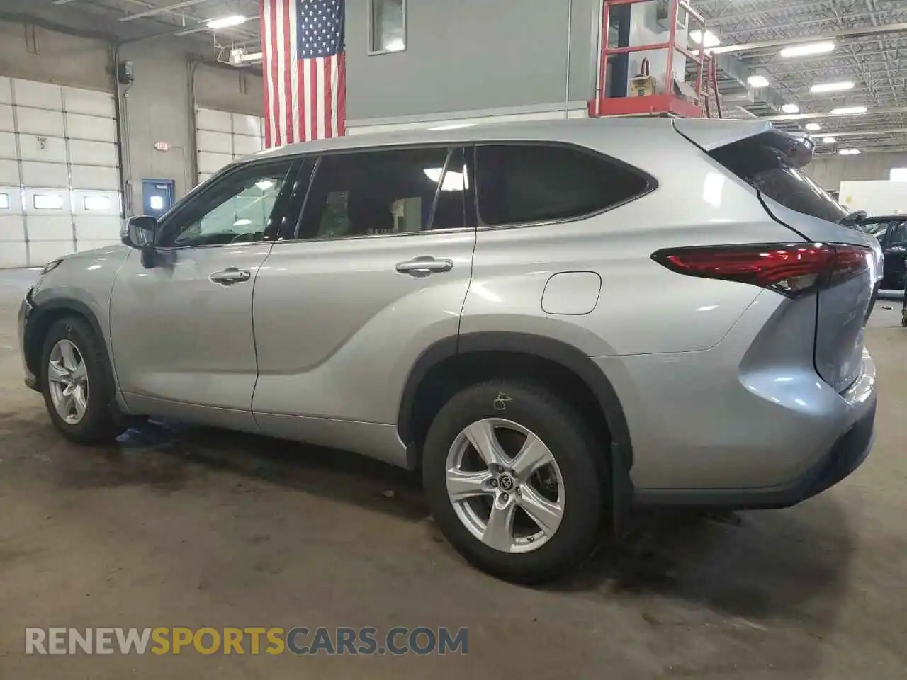 2 Photograph of a damaged car 5TDBZRBH8LS031911 TOYOTA HIGHLANDER 2020