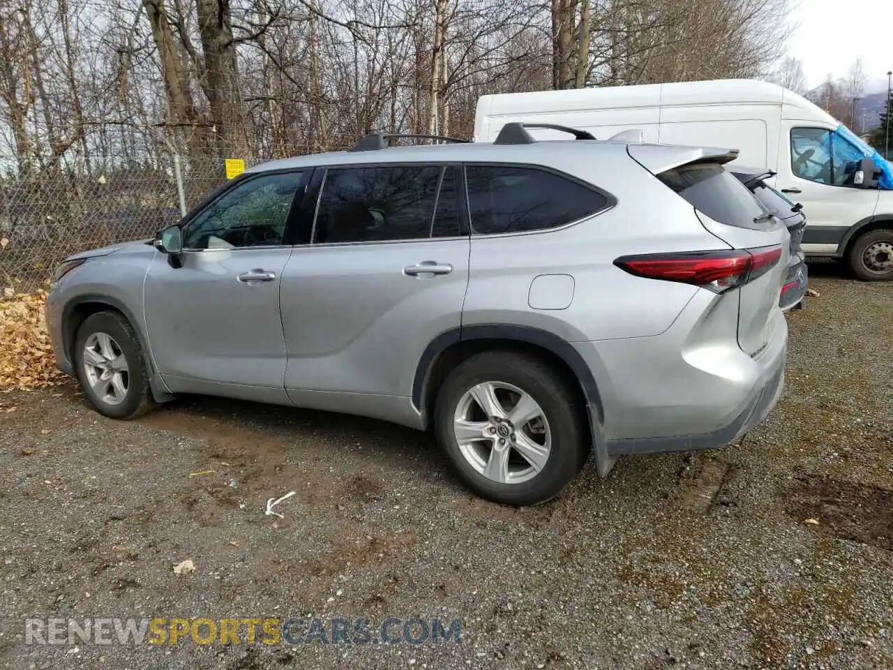 2 Photograph of a damaged car 5TDBZRBH9LS044926 TOYOTA HIGHLANDER 2020