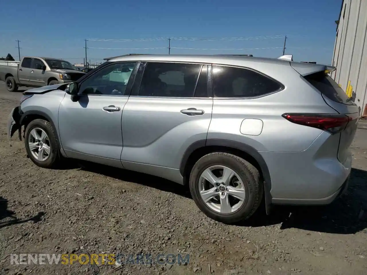2 Photograph of a damaged car 5TDCZRBH1LS503483 TOYOTA HIGHLANDER 2020