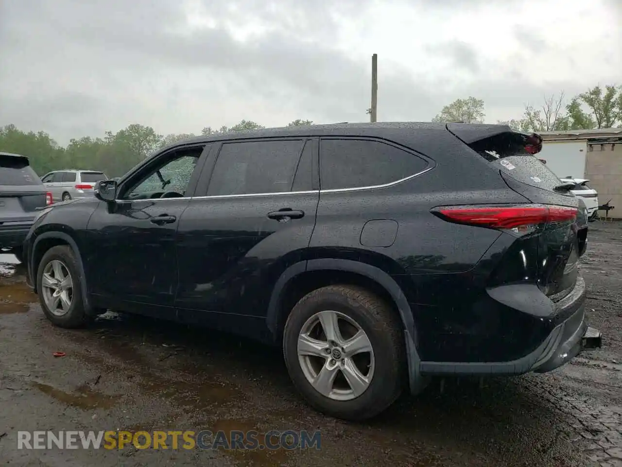 2 Photograph of a damaged car 5TDCZRBH2LS037465 TOYOTA HIGHLANDER 2020