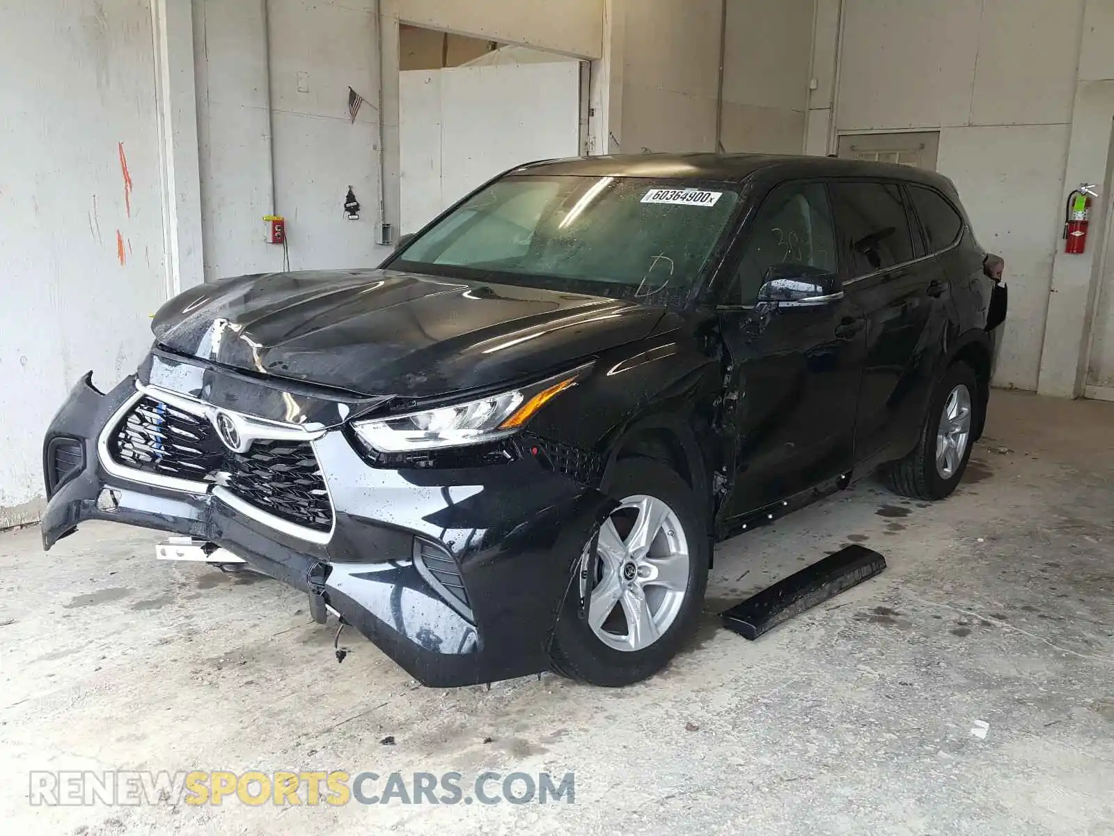 2 Photograph of a damaged car 5TDCZRBH5LS044183 TOYOTA HIGHLANDER 2020