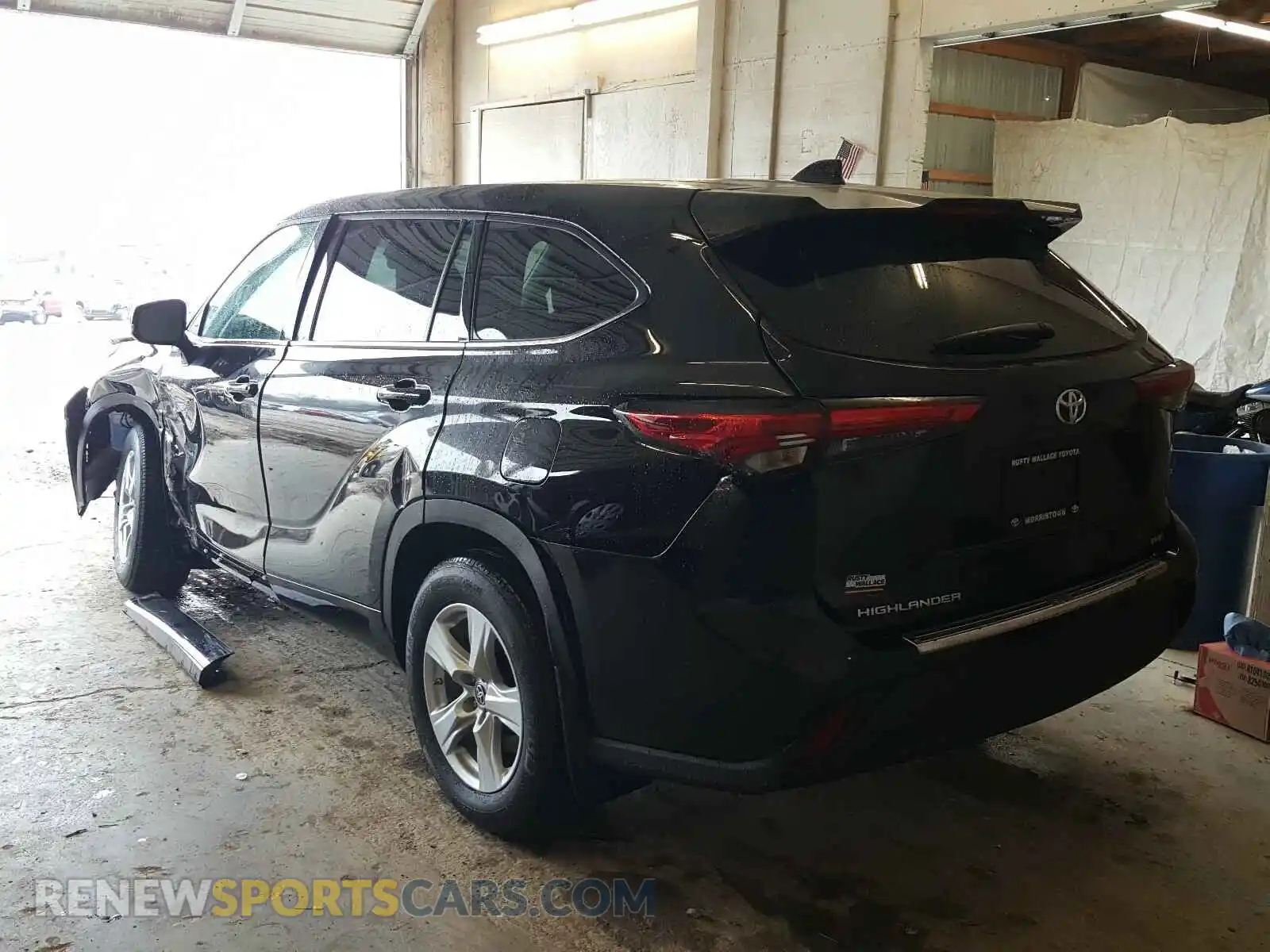3 Photograph of a damaged car 5TDCZRBH5LS044183 TOYOTA HIGHLANDER 2020