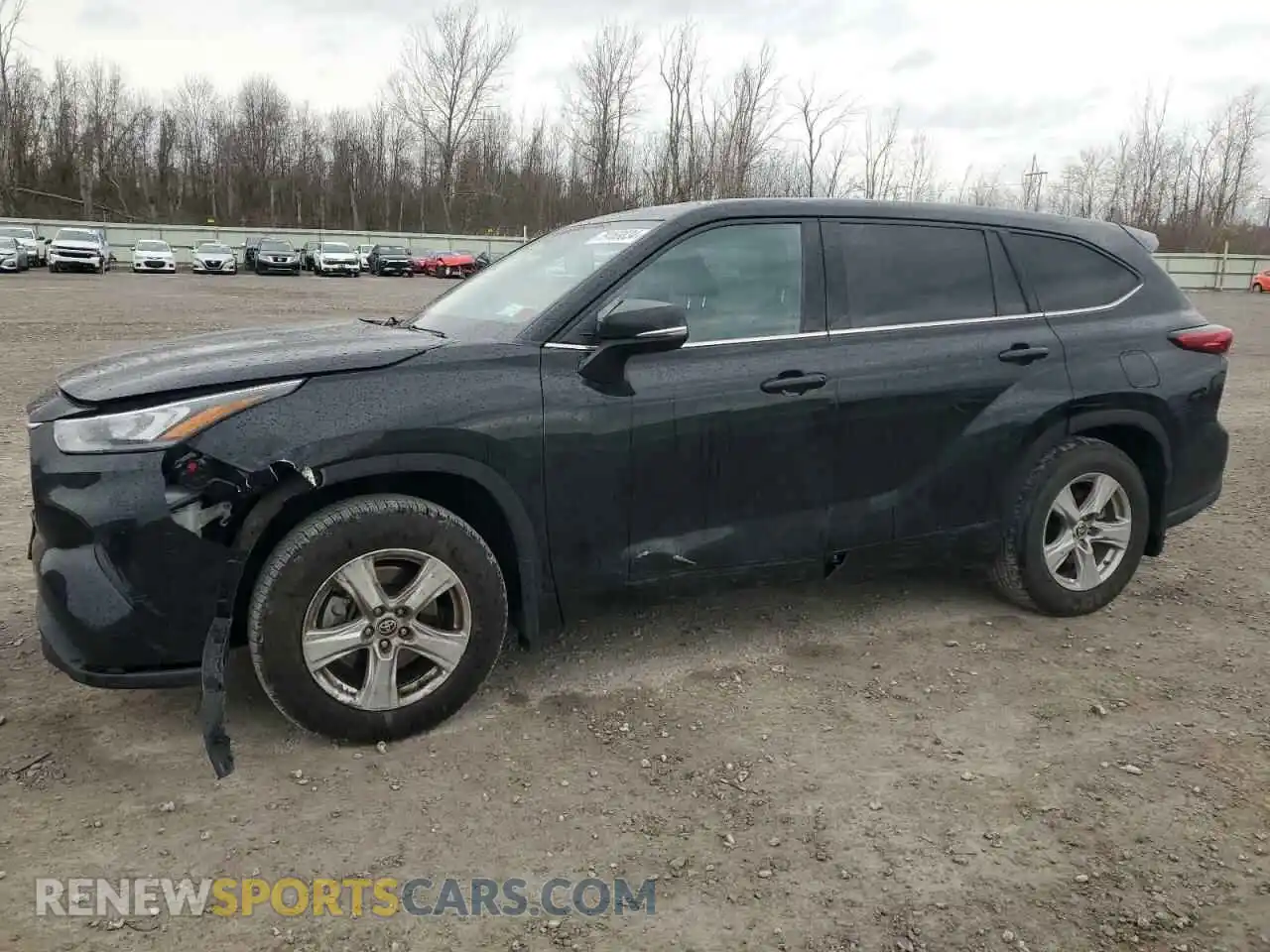 1 Photograph of a damaged car 5TDCZRBH5LS501722 TOYOTA HIGHLANDER 2020