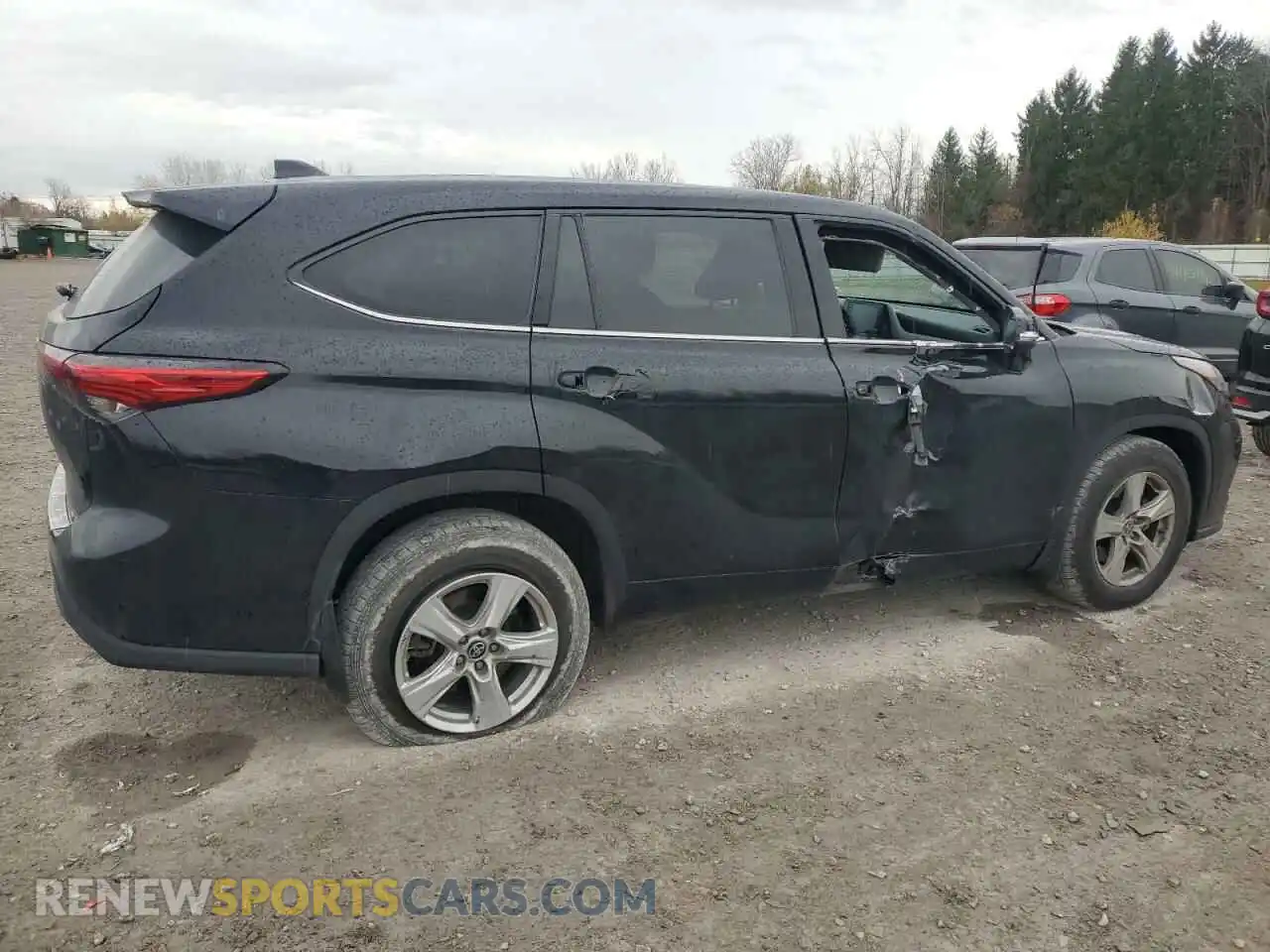 3 Photograph of a damaged car 5TDCZRBH5LS501722 TOYOTA HIGHLANDER 2020