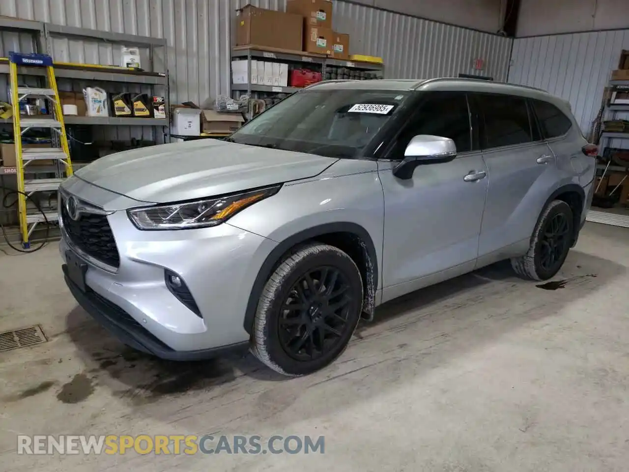 1 Photograph of a damaged car 5TDDZRBH0LS050879 TOYOTA HIGHLANDER 2020