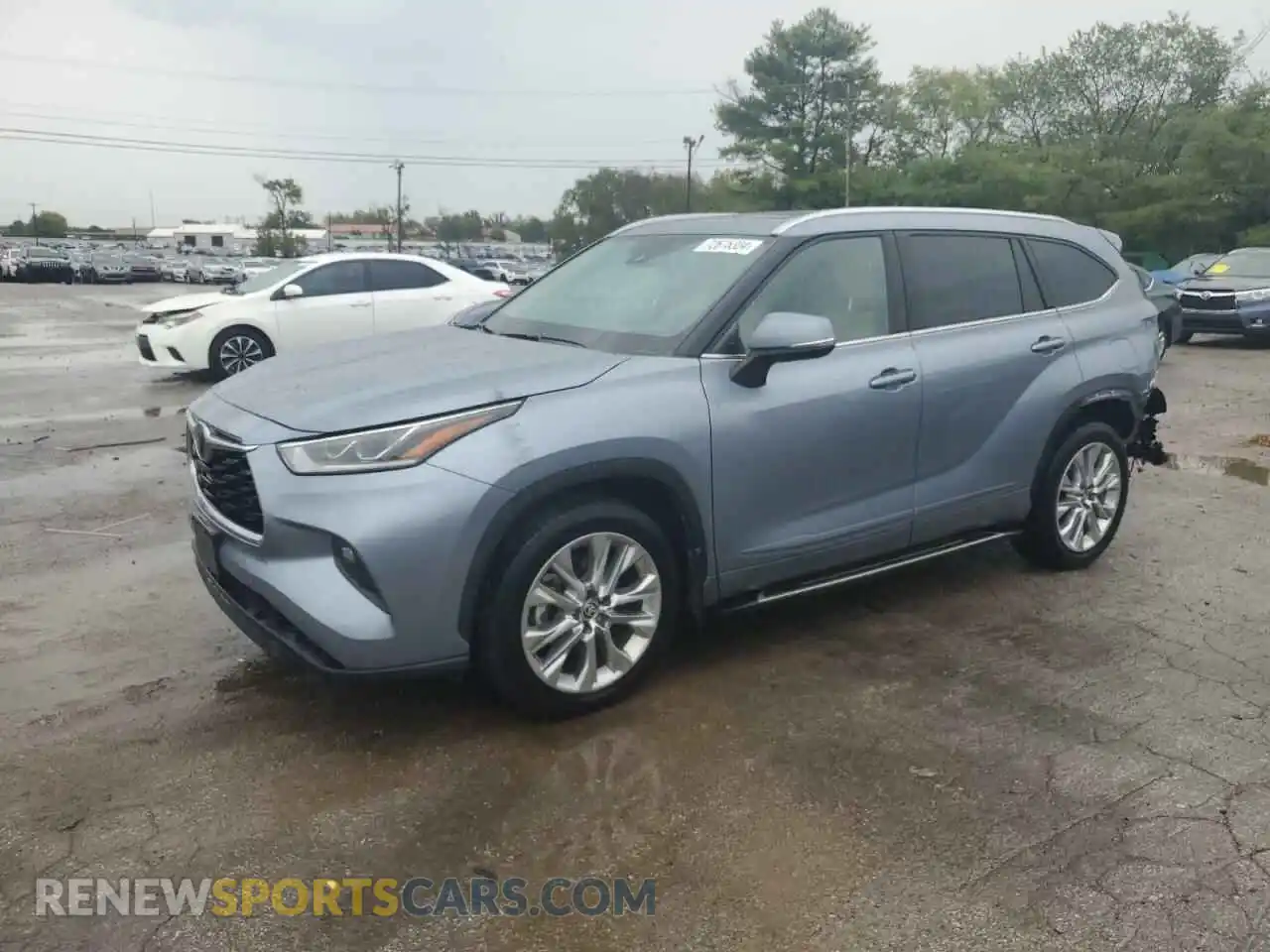 1 Photograph of a damaged car 5TDDZRBH1LS018216 TOYOTA HIGHLANDER 2020