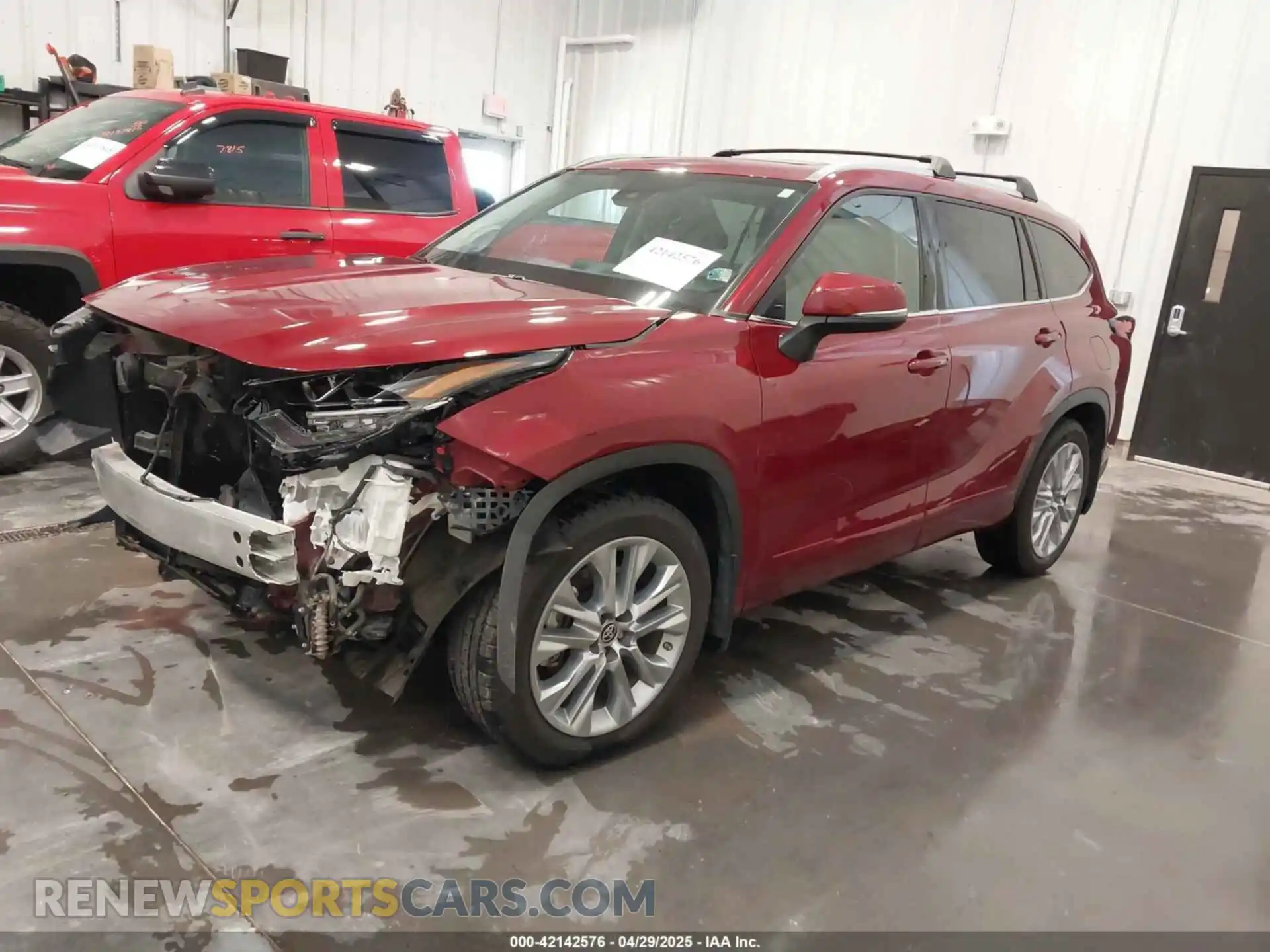 2 Фотография поврежденного автомобиля 5TDDZRBH6LS014713 TOYOTA HIGHLANDER 2020