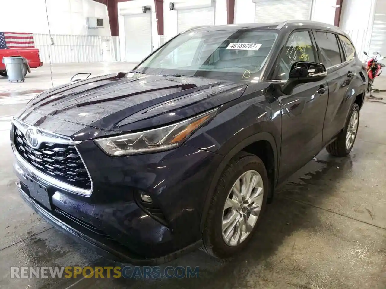 2 Photograph of a damaged car 5TDDZRBH7LS044173 TOYOTA HIGHLANDER 2020