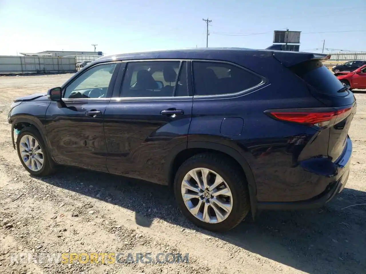 2 Photograph of a damaged car 5TDDZRBH9LS031196 TOYOTA HIGHLANDER 2020
