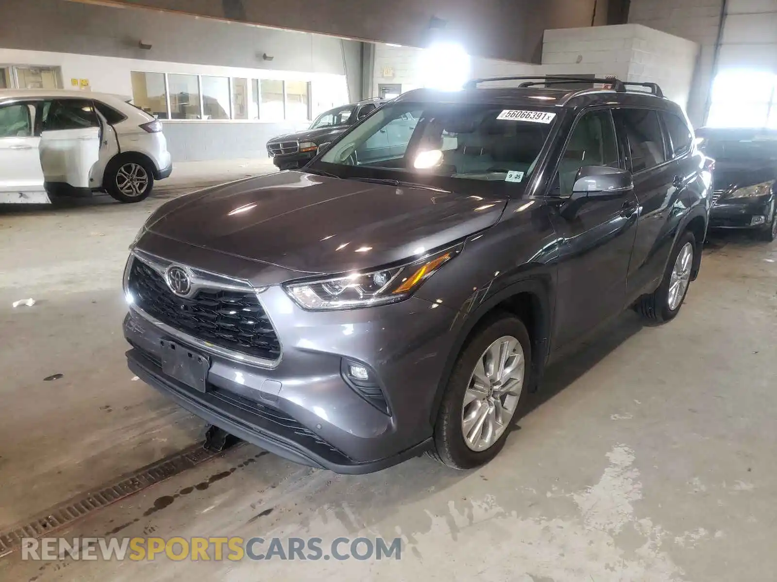 2 Фотография поврежденного автомобиля 5TDDZRBH9LS034390 TOYOTA HIGHLANDER 2020