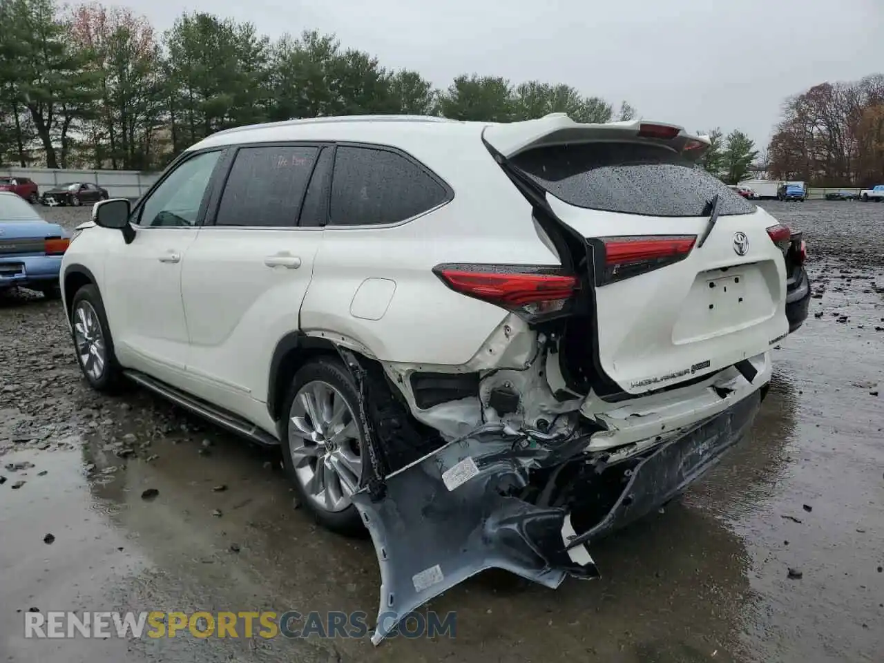 3 Фотография поврежденного автомобиля 5TDDZRBHXLS013760 TOYOTA HIGHLANDER 2020