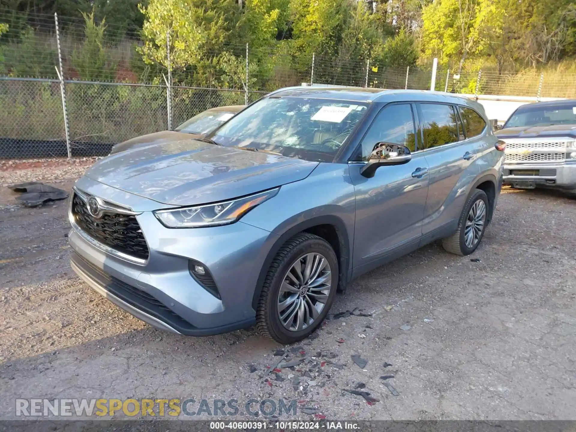 2 Photograph of a damaged car 5TDFZRAH5LS028841 TOYOTA HIGHLANDER 2020