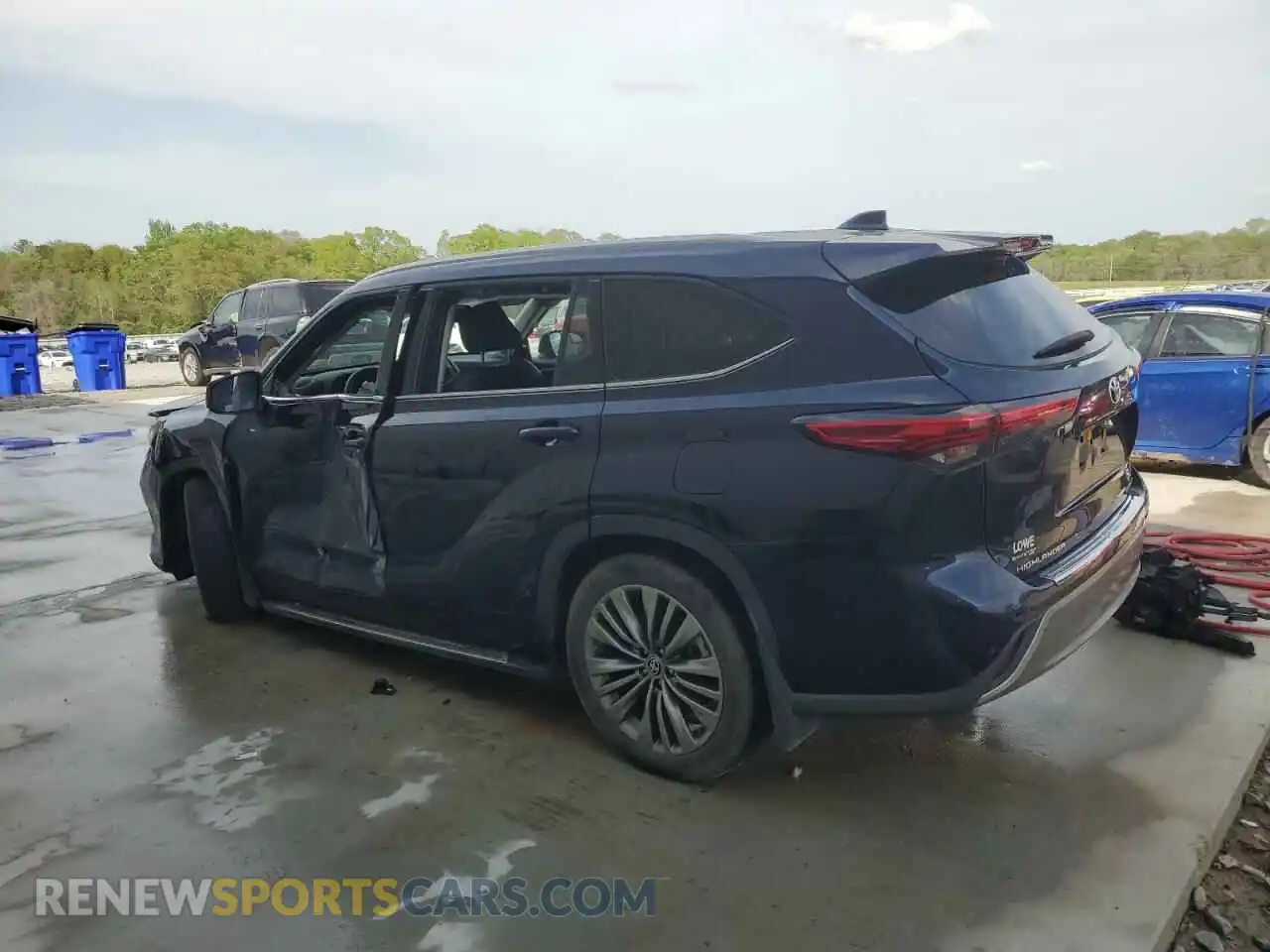 2 Photograph of a damaged car 5TDFZRAH8LS021849 TOYOTA HIGHLANDER 2020