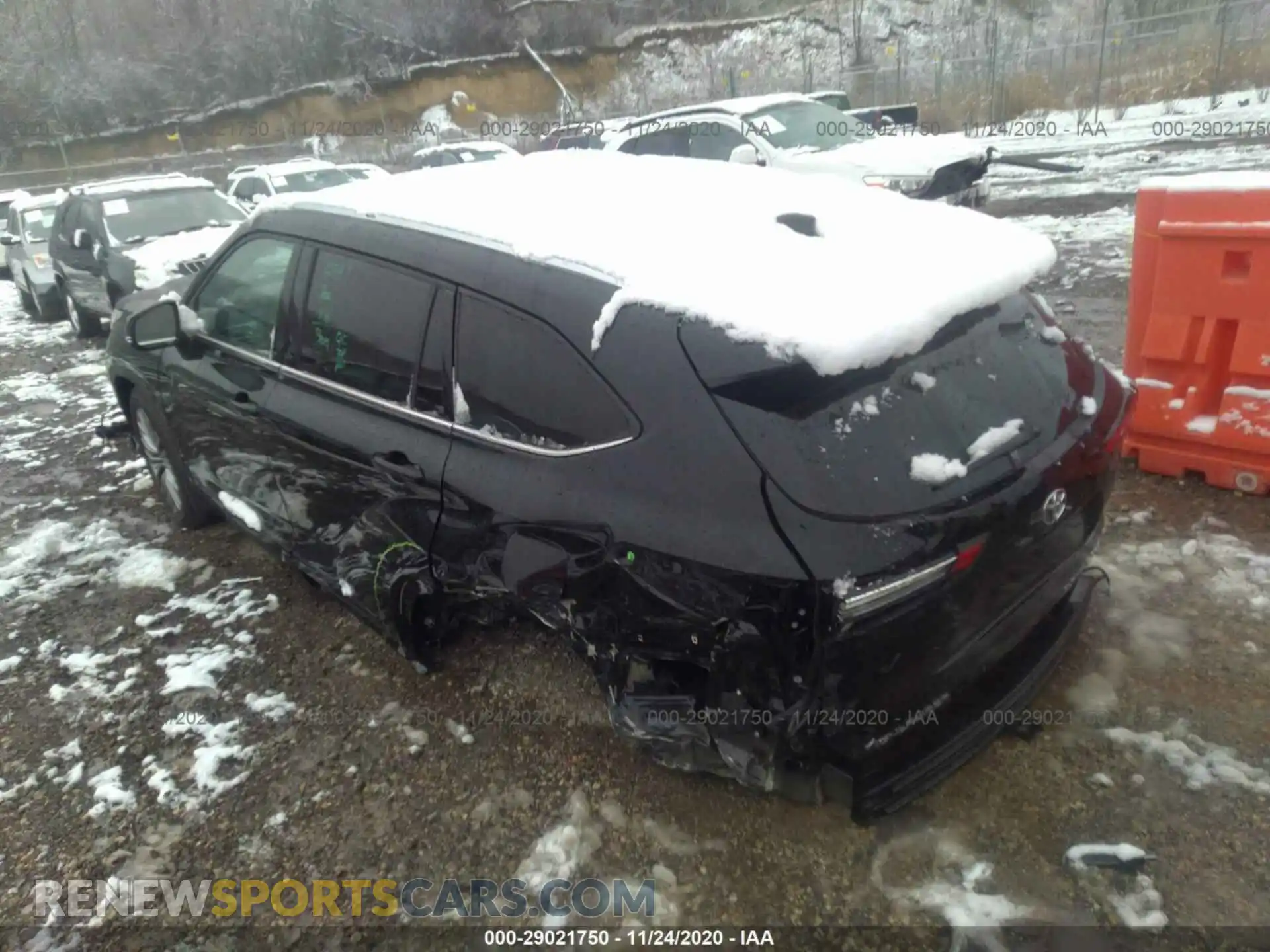 3 Photograph of a damaged car 5TDFZRBH2LS027273 TOYOTA HIGHLANDER 2020