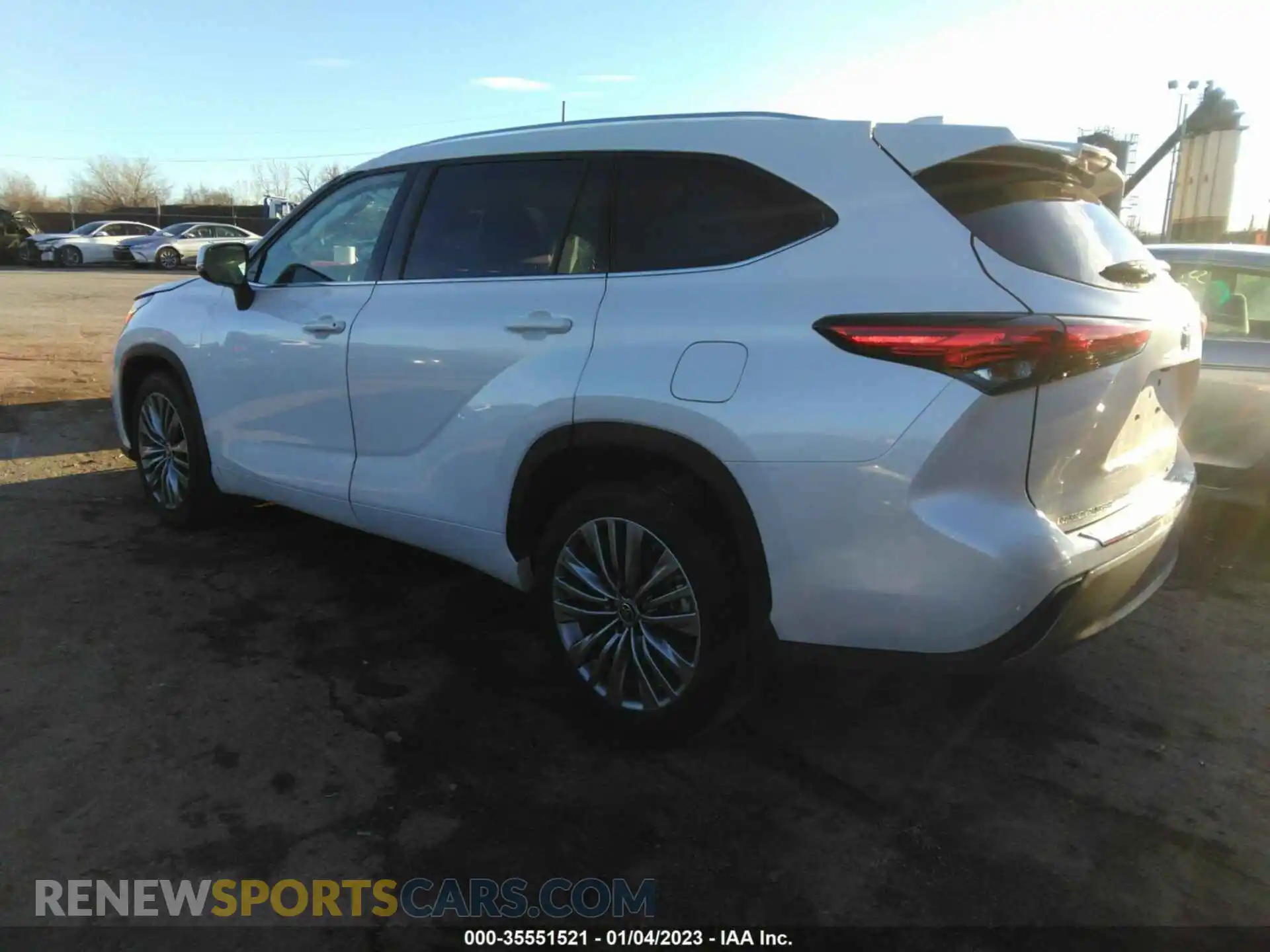 3 Photograph of a damaged car 5TDFZRBH3LS040176 TOYOTA HIGHLANDER 2020