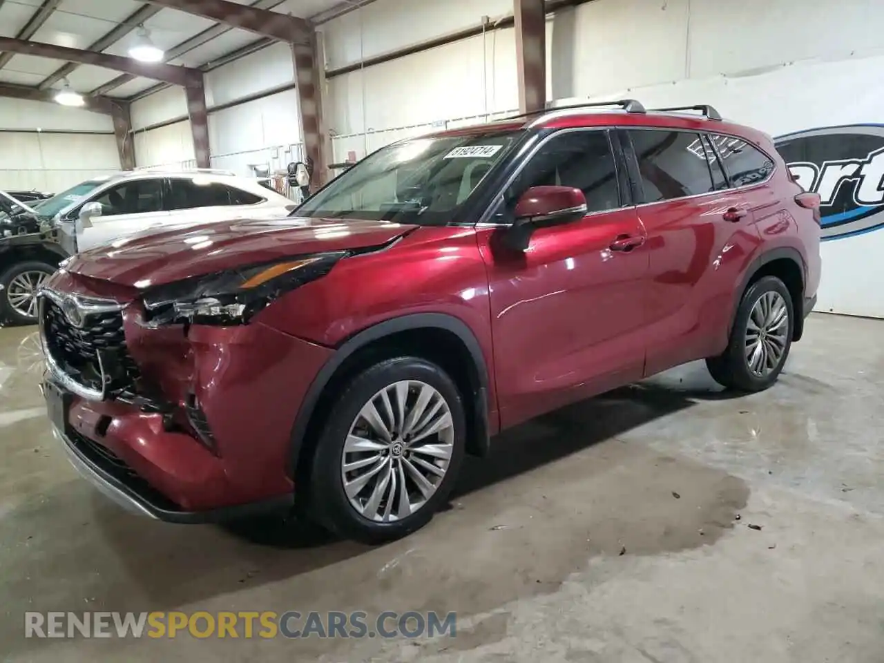 1 Photograph of a damaged car 5TDFZRBH3LS050447 TOYOTA HIGHLANDER 2020