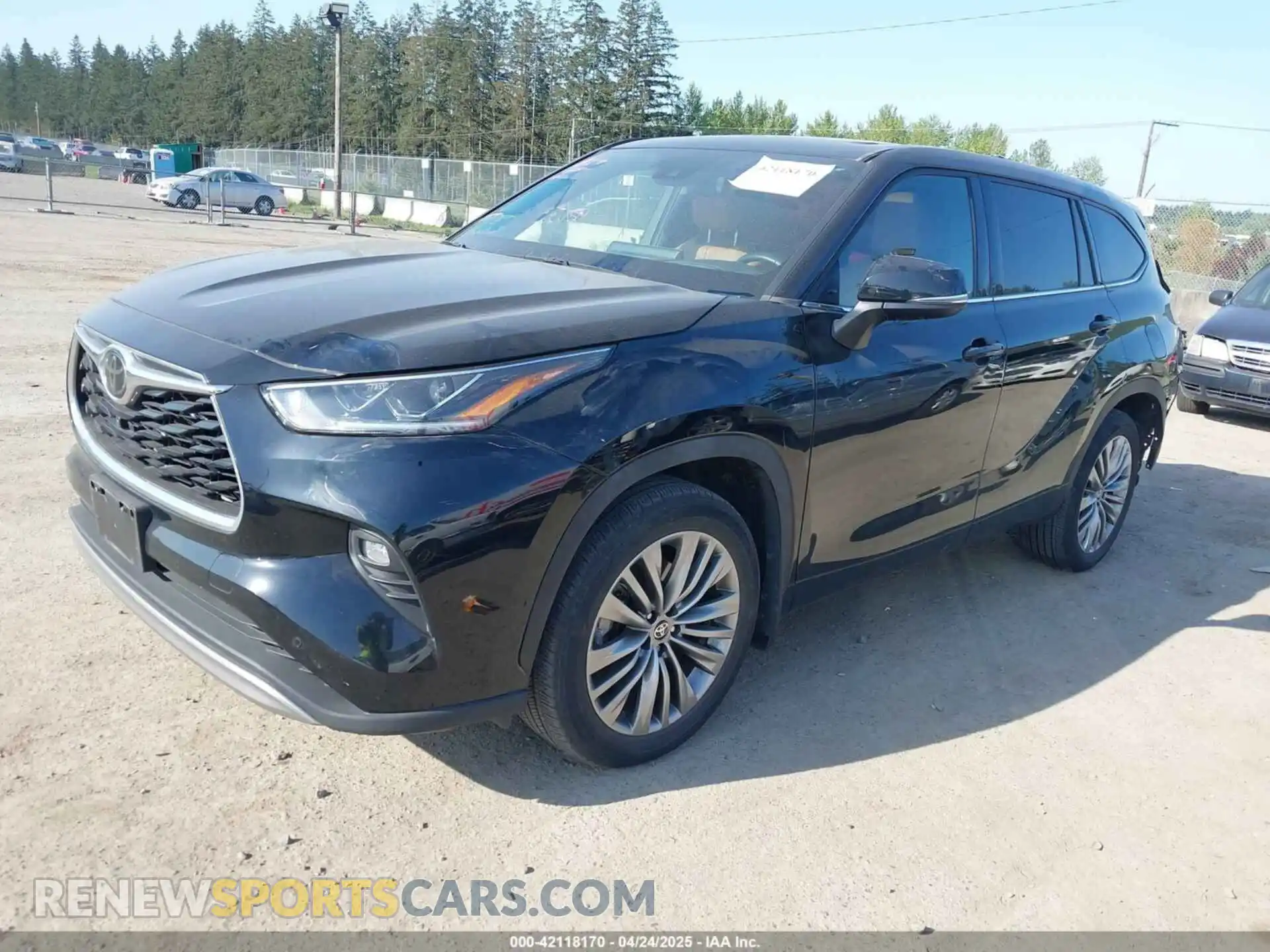 2 Photograph of a damaged car 5TDFZRBH4LS047654 TOYOTA HIGHLANDER 2020