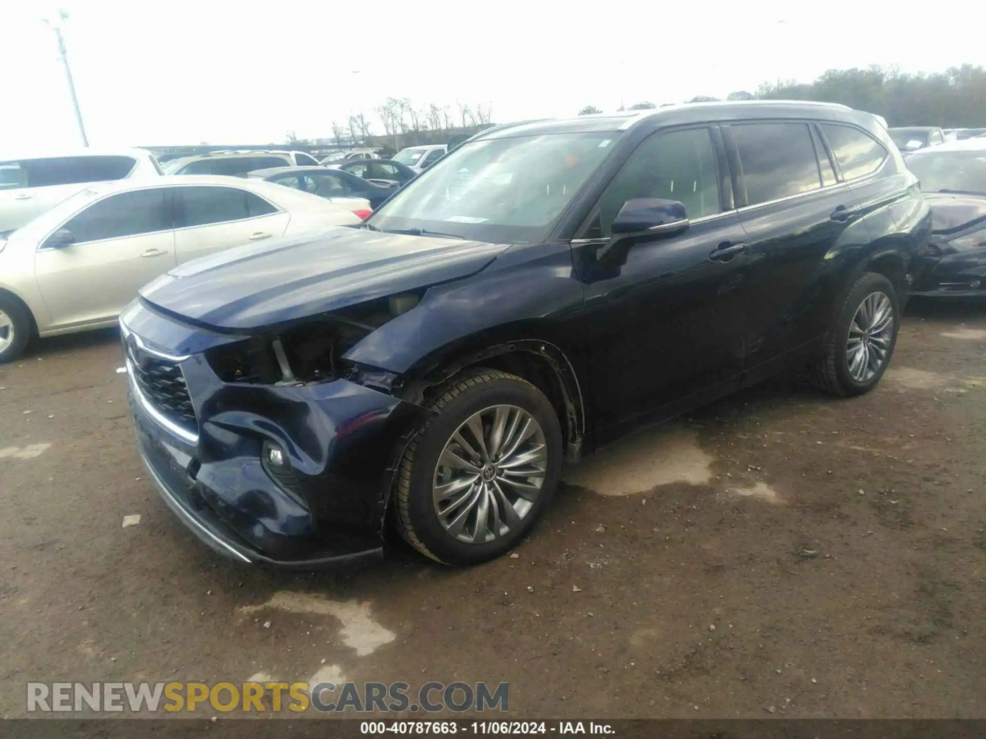 2 Photograph of a damaged car 5TDFZRBH8LS036866 TOYOTA HIGHLANDER 2020