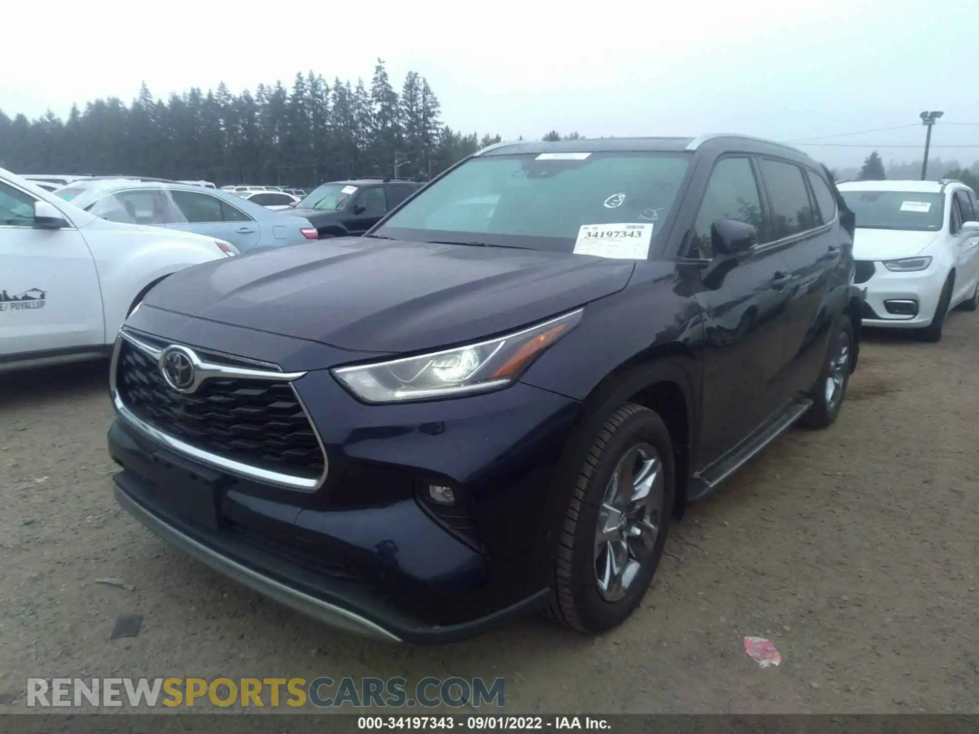 2 Фотография поврежденного автомобиля 5TDFZRBH8LS043820 TOYOTA HIGHLANDER 2020