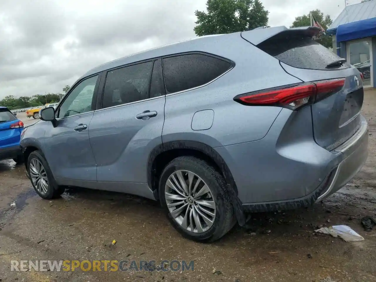 2 Photograph of a damaged car 5TDFZRBH9LS050744 TOYOTA HIGHLANDER 2020