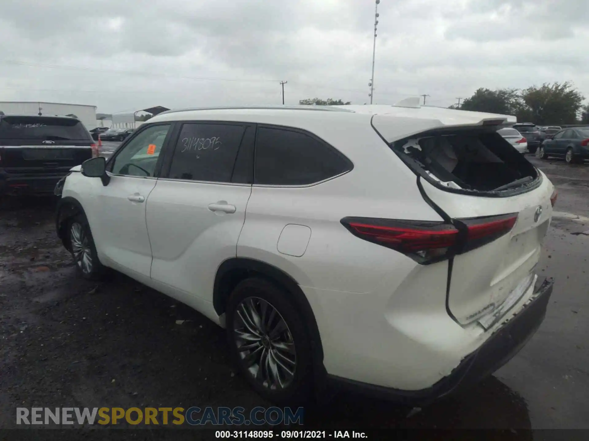 3 Фотография поврежденного автомобиля 5TDFZRBHXLS052602 TOYOTA HIGHLANDER 2020