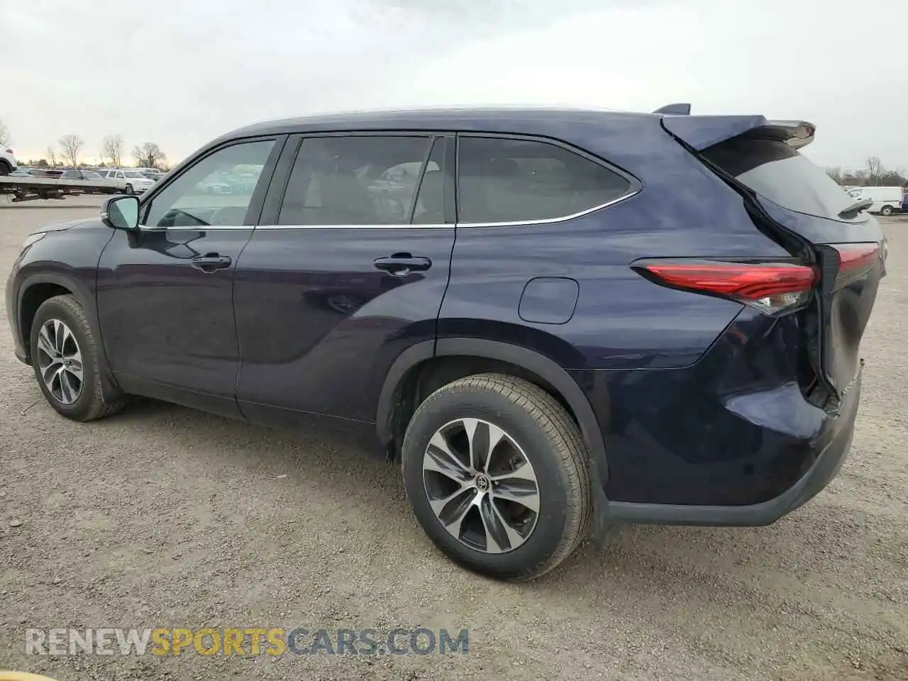 2 Photograph of a damaged car 5TDGZRBH3LS522635 TOYOTA HIGHLANDER 2020