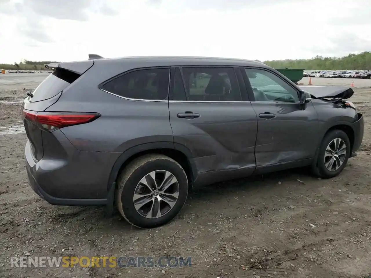 3 Фотография поврежденного автомобиля 5TDGZRBH4LS508811 TOYOTA HIGHLANDER 2020
