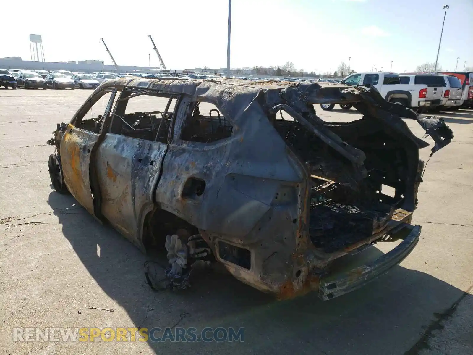3 Photograph of a damaged car 5TDGZRBH9LS507251 TOYOTA HIGHLANDER 2020