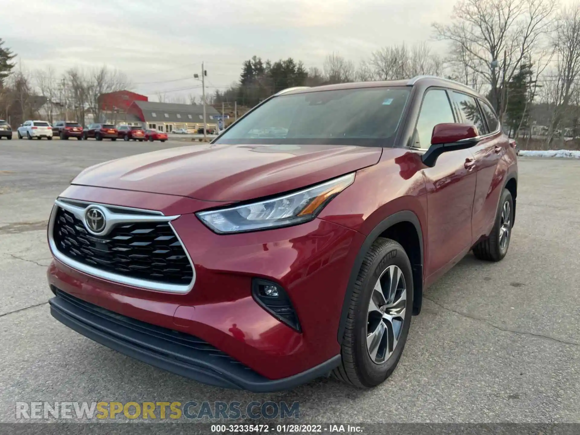 2 Photograph of a damaged car 5TDHZRBH6LS013126 TOYOTA HIGHLANDER 2020