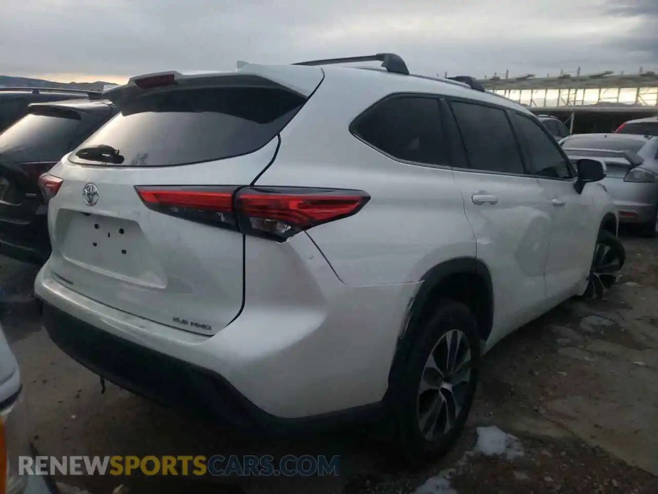 3 Фотография поврежденного автомобиля 5TDHZRBH8LS500697 TOYOTA HIGHLANDER 2020