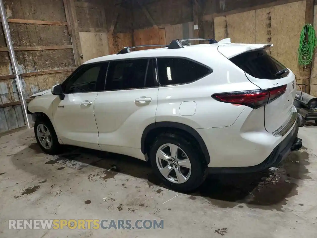 2 Photograph of a damaged car 5TDZARAH7LS501899 TOYOTA HIGHLANDER 2020