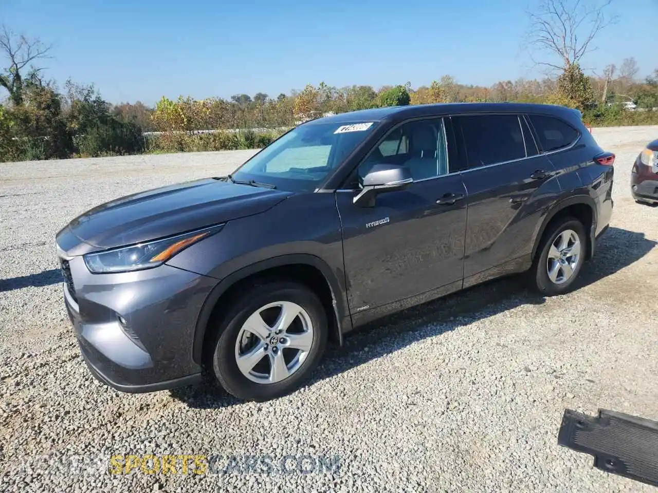 1 Photograph of a damaged car 5TDBBRCH5MS531223 TOYOTA HIGHLANDER 2021