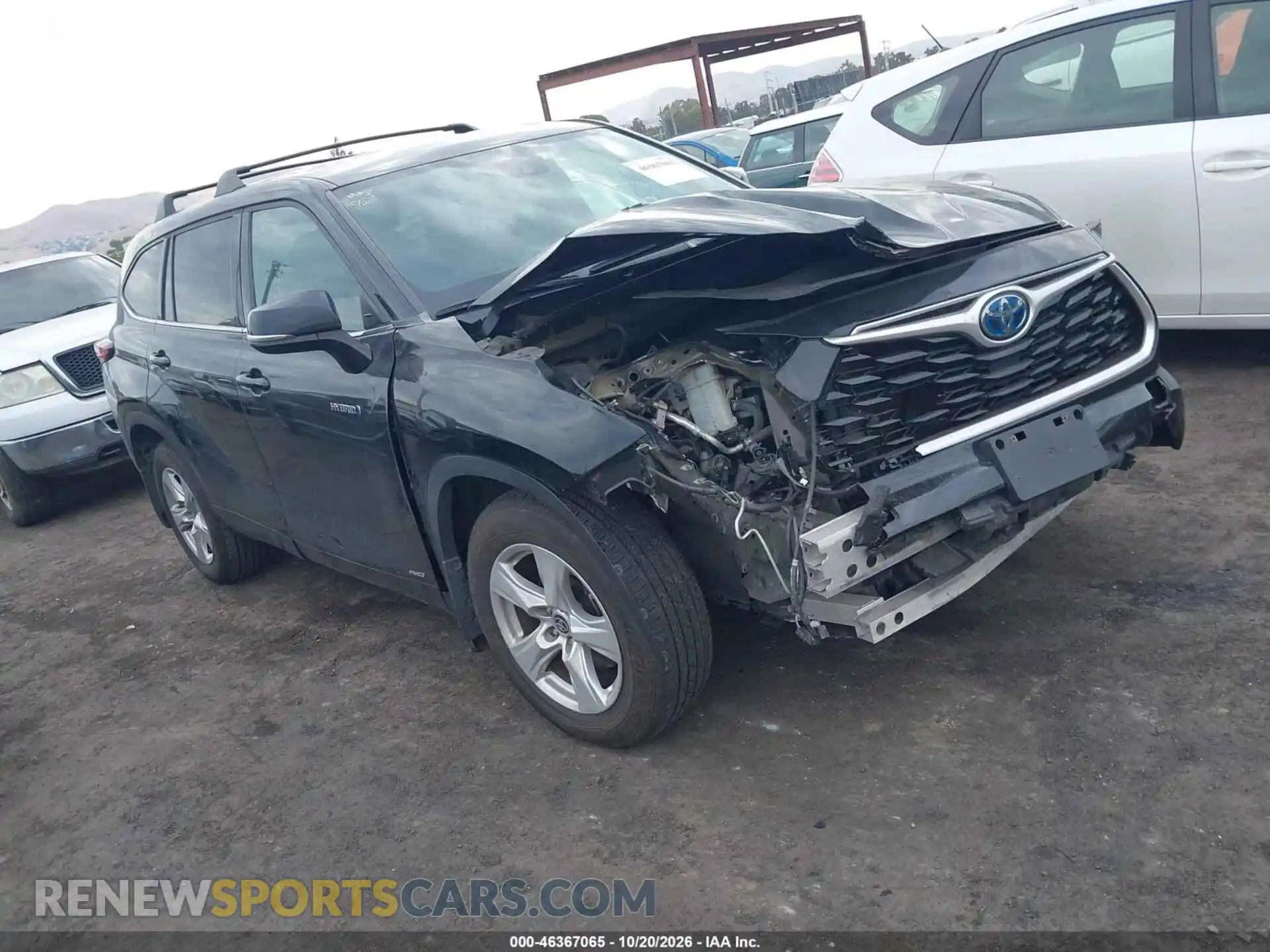 1 Фотография поврежденного автомобиля 5TDBBRCH6MS514592 TOYOTA HIGHLANDER 2021