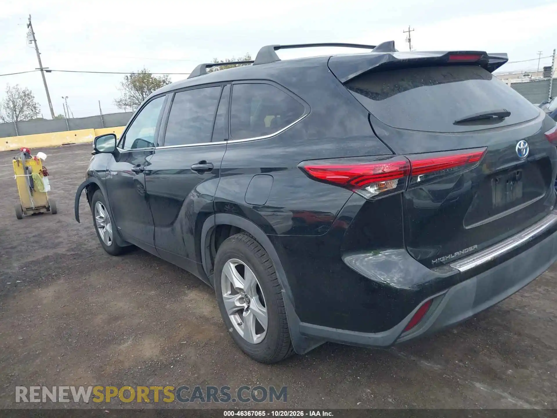 3 Фотография поврежденного автомобиля 5TDBBRCH6MS514592 TOYOTA HIGHLANDER 2021