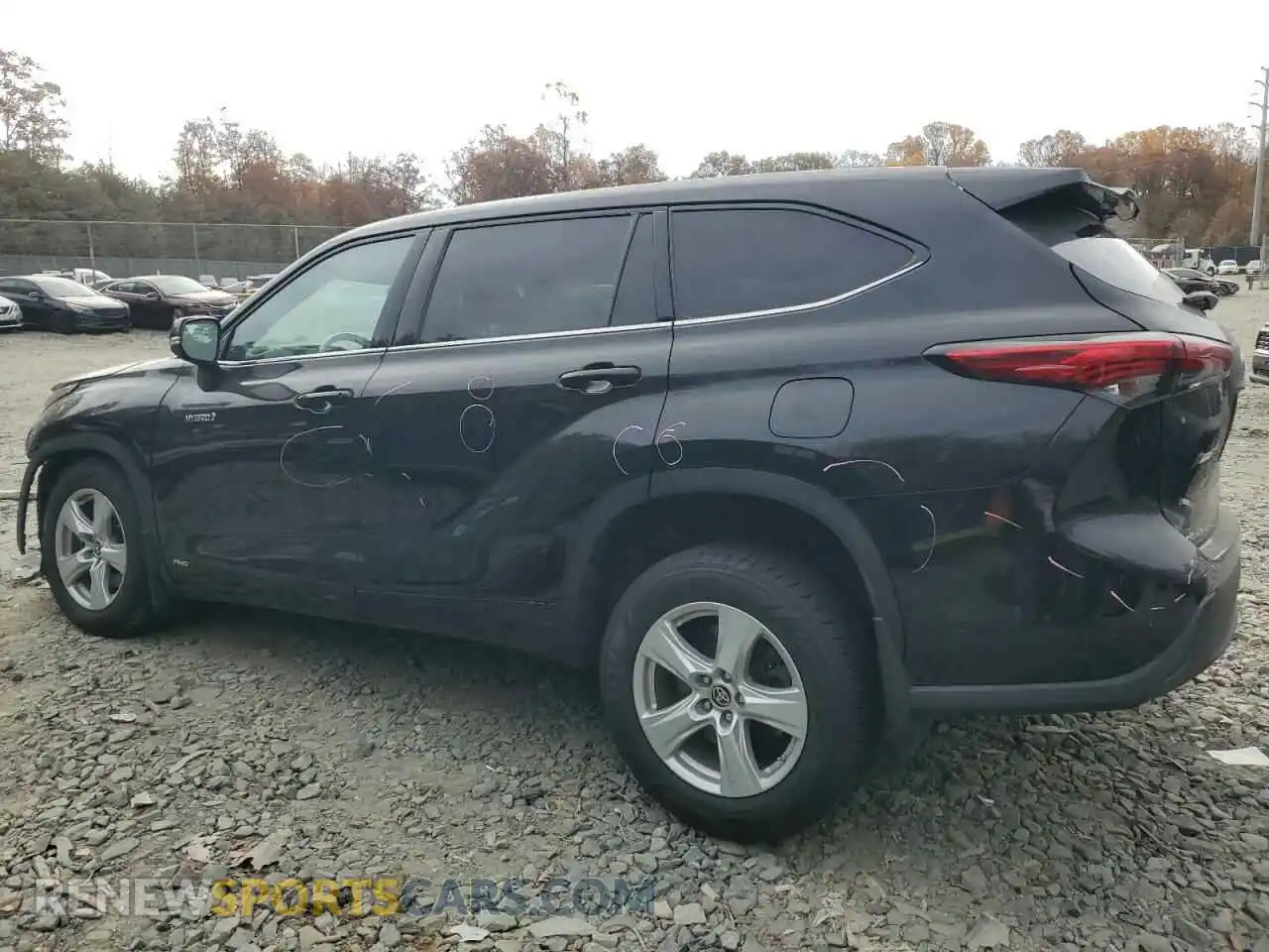 2 Photograph of a damaged car 5TDBBRCH7MS518229 TOYOTA HIGHLANDER 2021