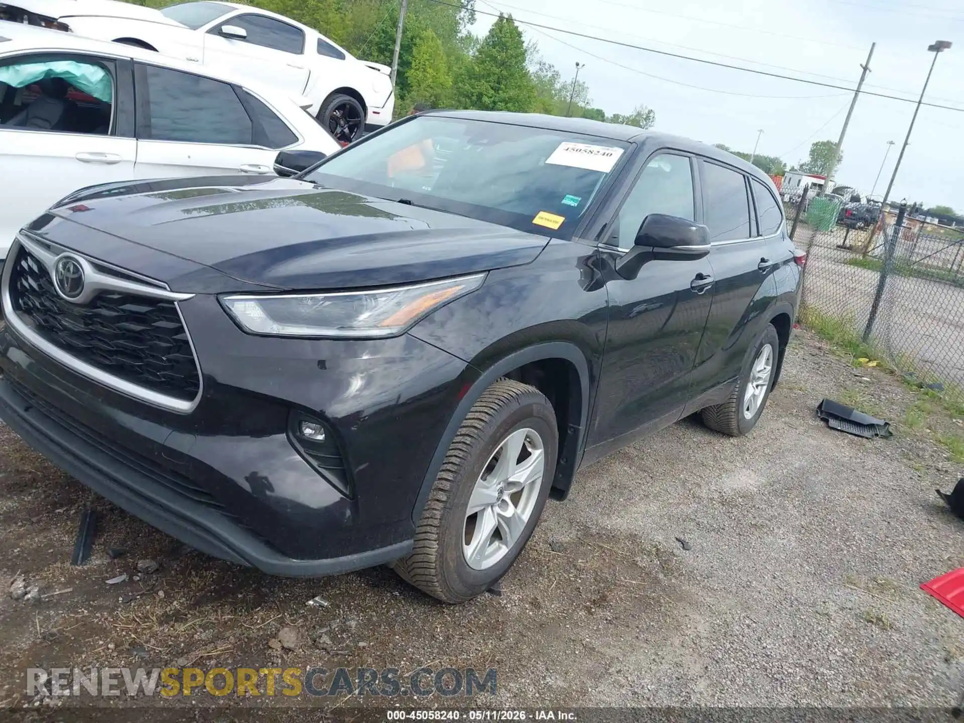 2 Photograph of a damaged car 5TDBZRBH2MS142052 TOYOTA HIGHLANDER 2021