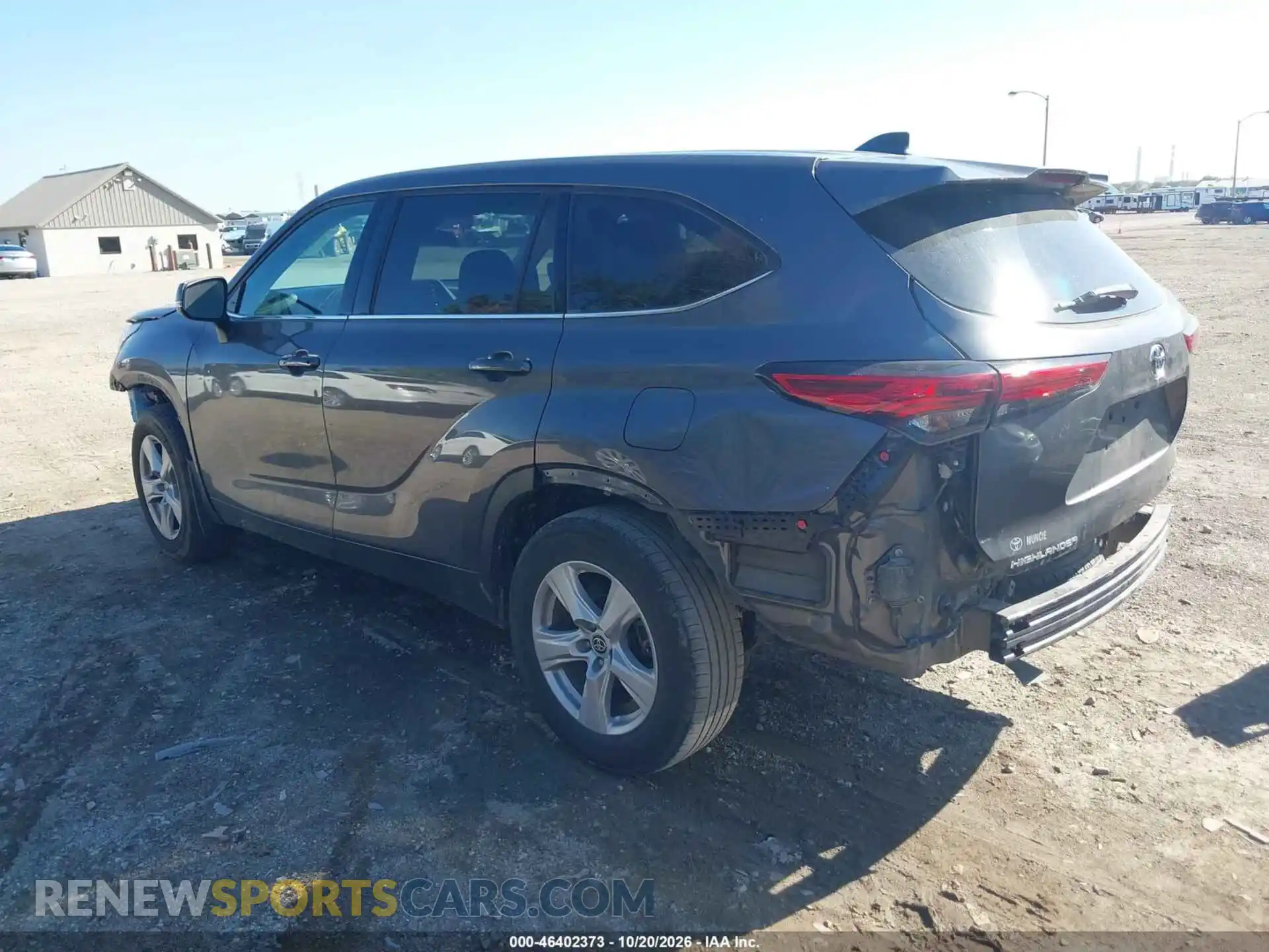 3 Photograph of a damaged car 5TDBZRBH3MS541911 TOYOTA HIGHLANDER 2021