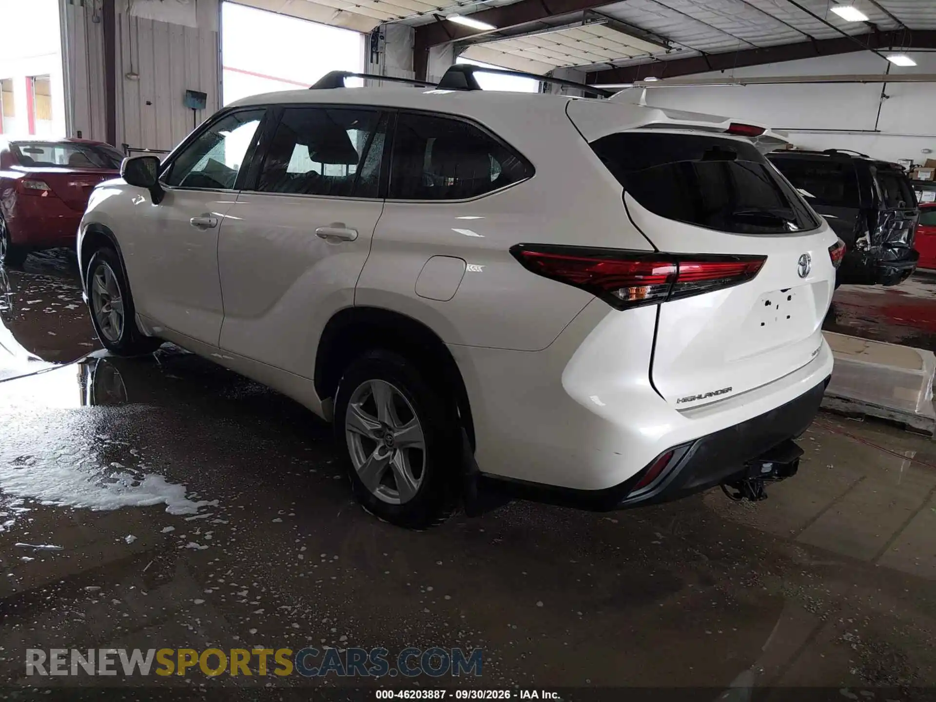 3 fotografías del automóvil dañado 5TDBZRBH4MS536152 TOYOTA HIGHLANDER 2021