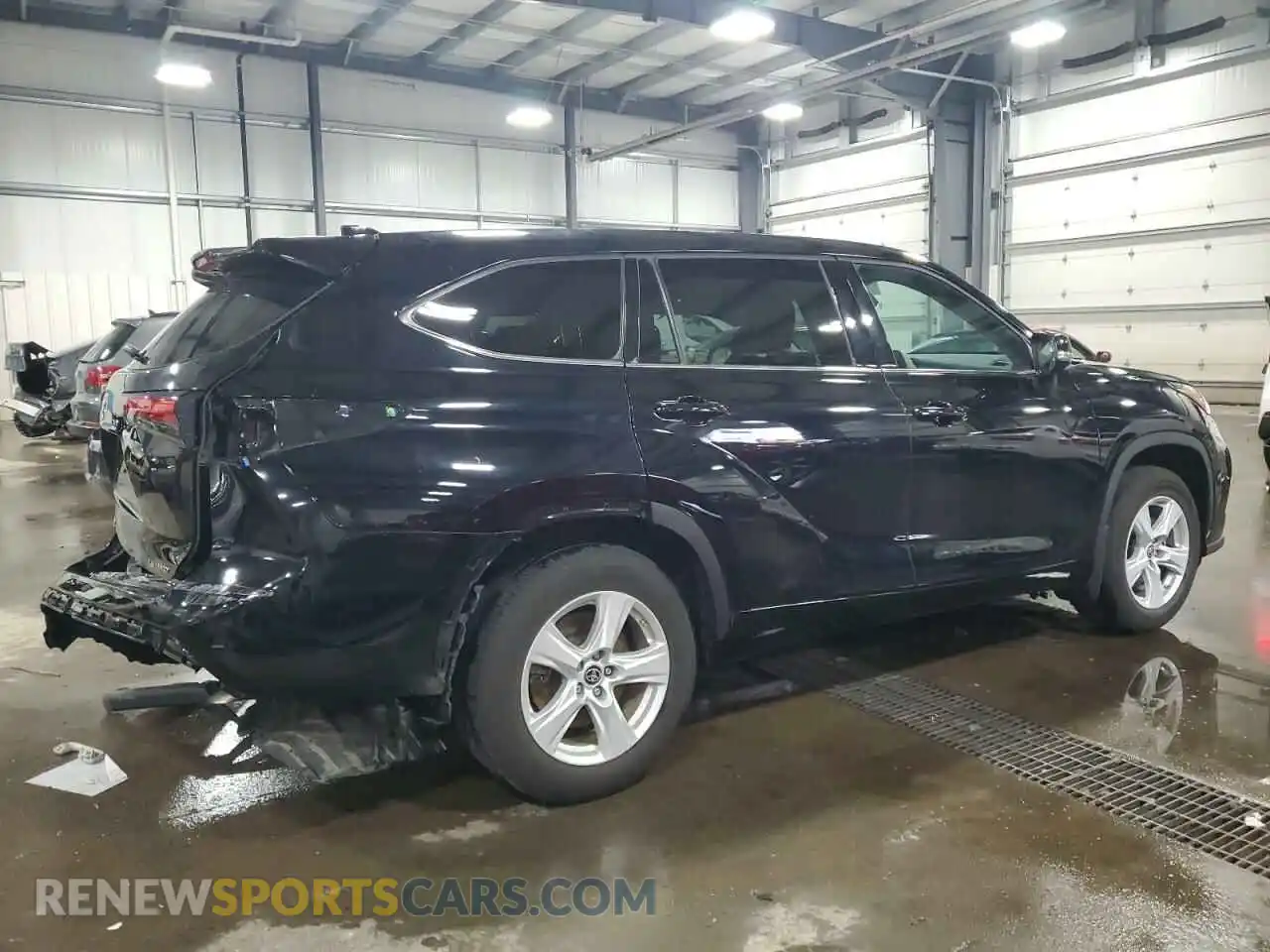 3 Photograph of a damaged car 5TDBZRBH4MS546549 TOYOTA HIGHLANDER 2021