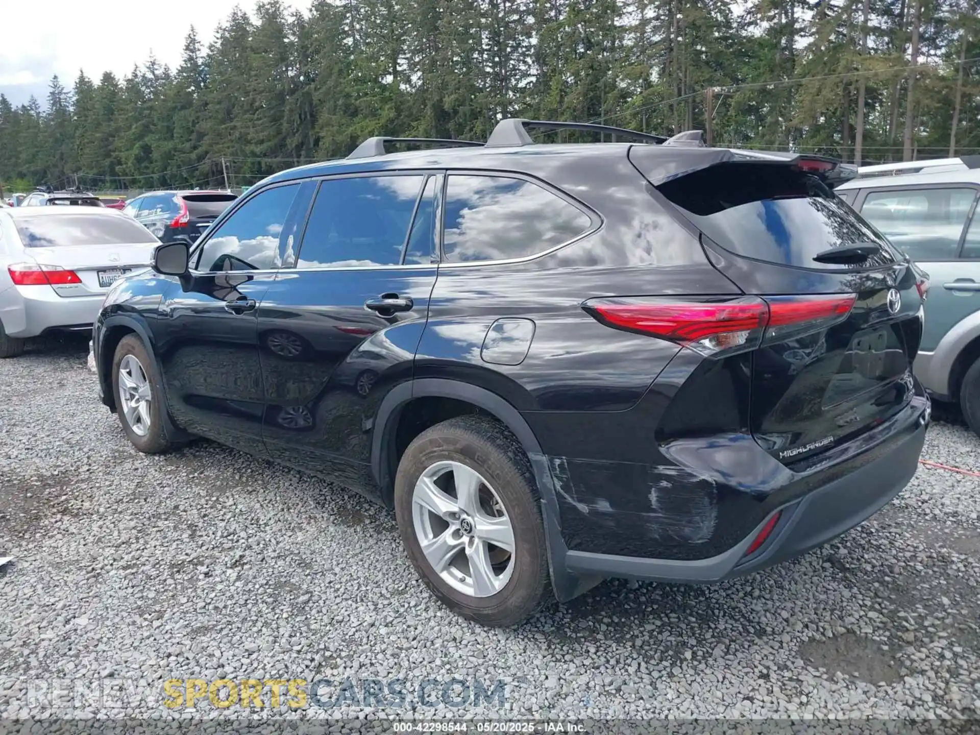 3 Photograph of a damaged car 5TDBZRBH5MS150596 TOYOTA HIGHLANDER 2021