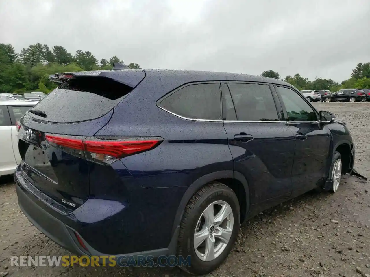 3 Photograph of a damaged car 5TDBZRBH5MS158908 TOYOTA HIGHLANDER 2021