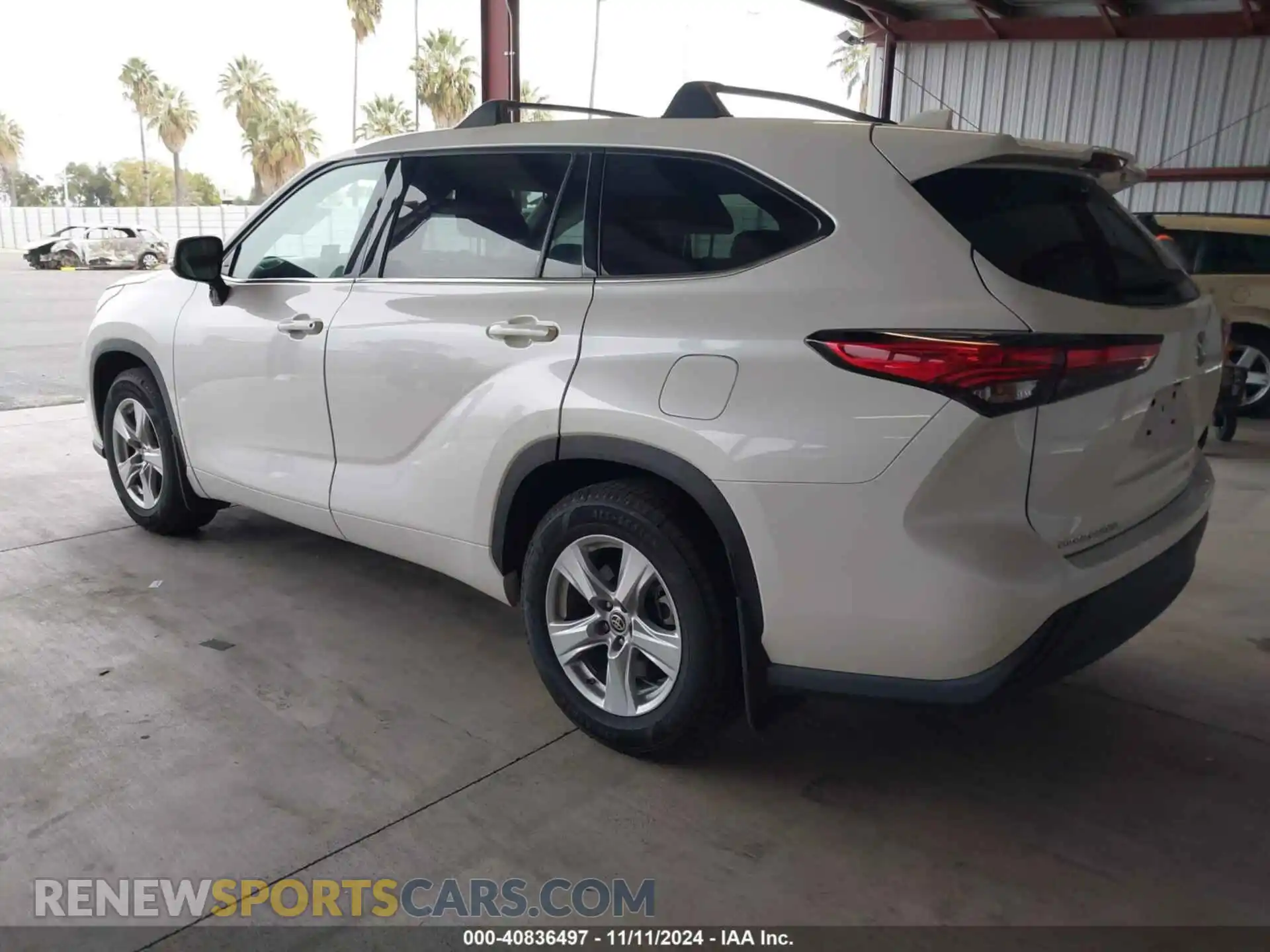 3 Photograph of a damaged car 5TDBZRBH5MS537410 TOYOTA HIGHLANDER 2021