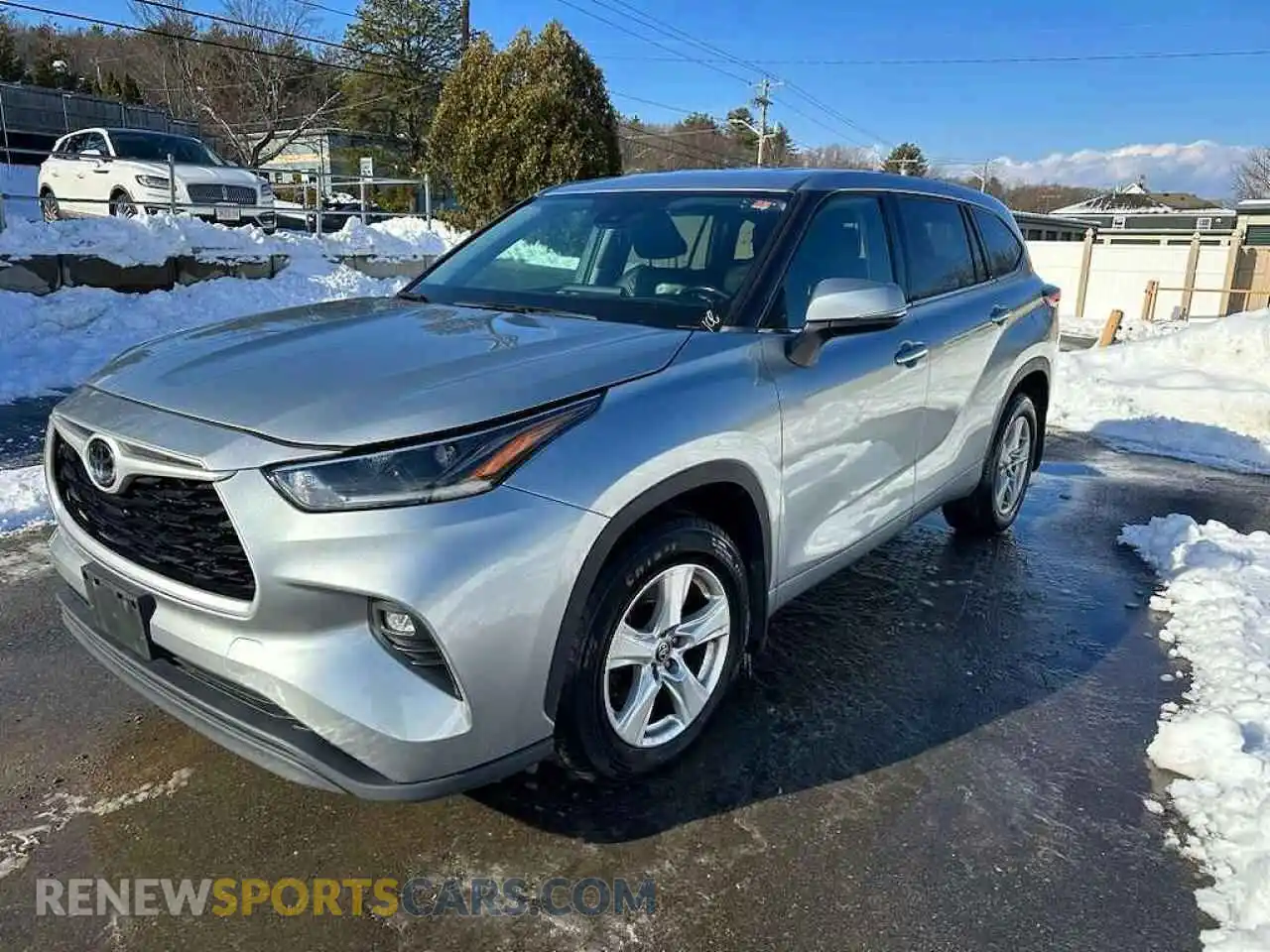 1 Photograph of a damaged car 5TDBZRBH6MS557410 TOYOTA HIGHLANDER 2021