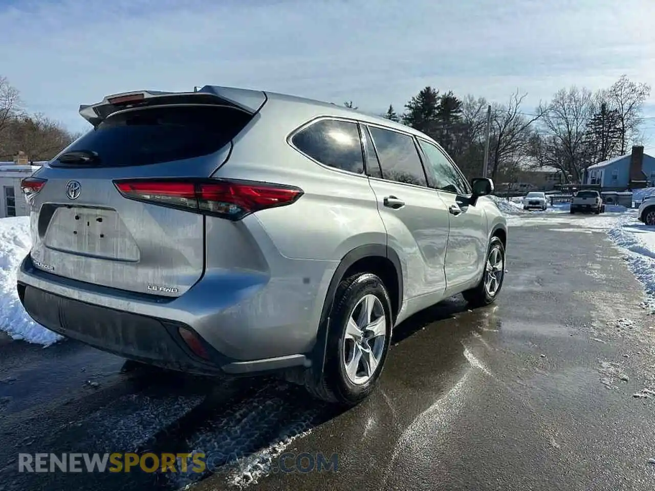 3 Photograph of a damaged car 5TDBZRBH6MS557410 TOYOTA HIGHLANDER 2021