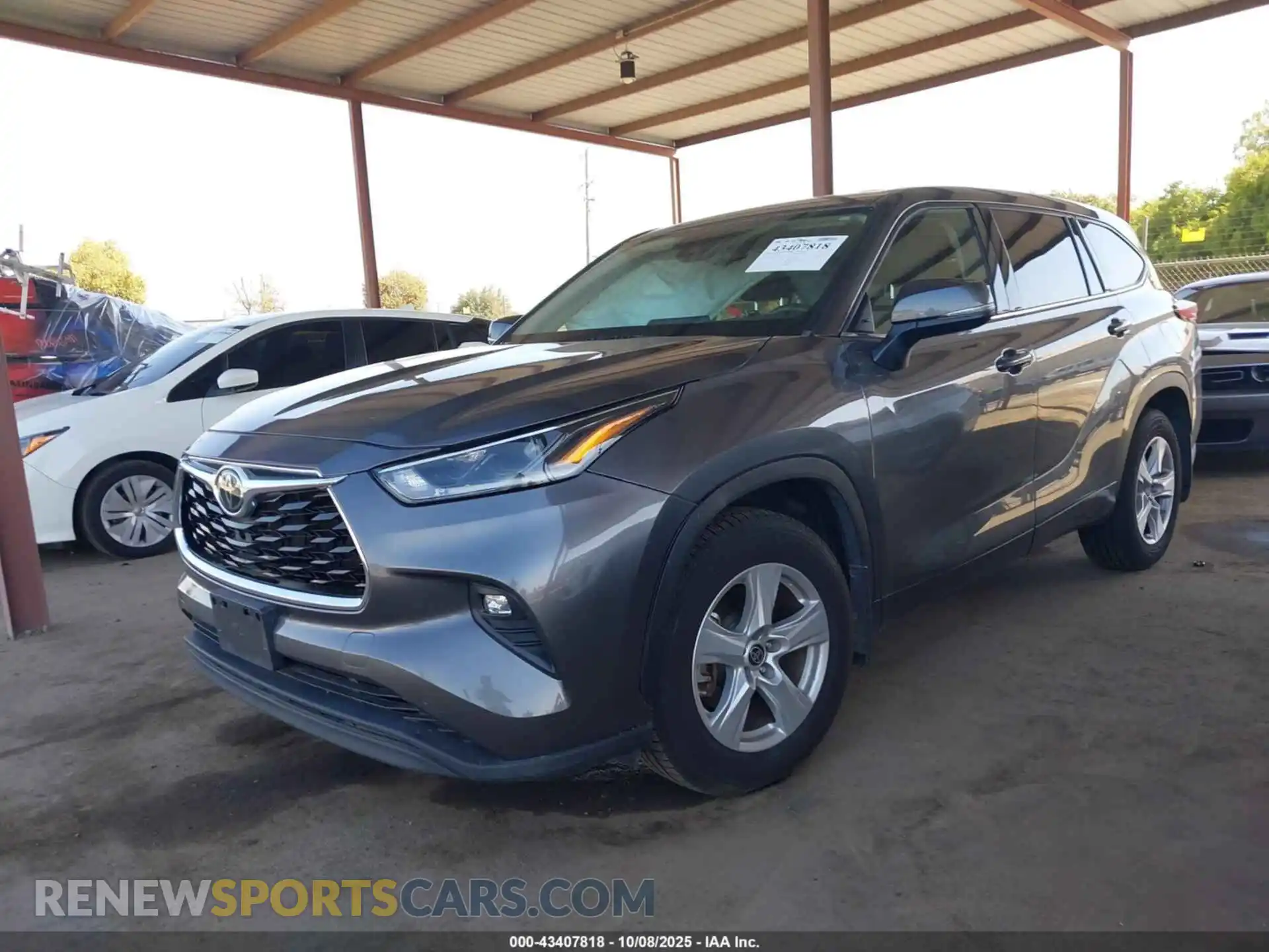 2 Photograph of a damaged car 5TDBZRBH7MS118992 TOYOTA HIGHLANDER 2021